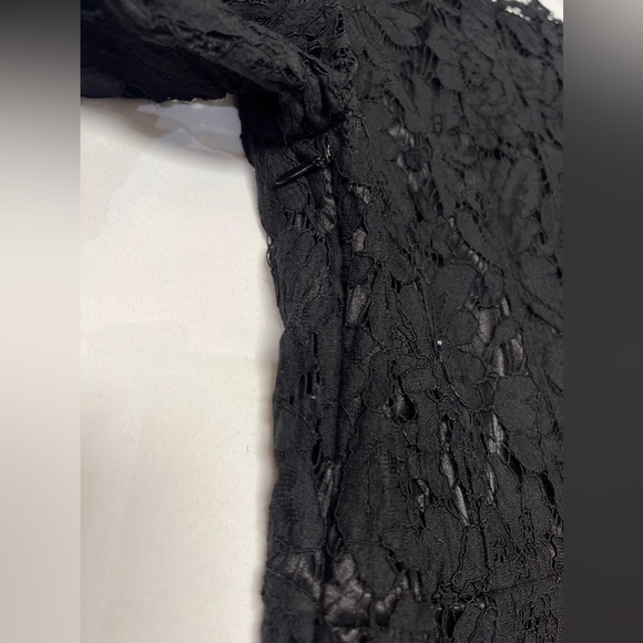 Lulus Glamorous Poker Face Black Lace Dress - Picture 9 of 13